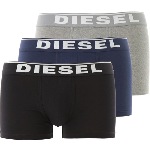 Diesel Bokserki Obcisłe dla Mężczyzn, Bokserki, 3 Pack, Czarny, Bawełna, 2019, L M S XL  Diesel L RAFFAELLO NETWORK
