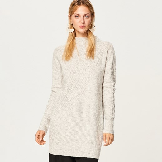 Sweter damski Reserved bez wzorów casual 