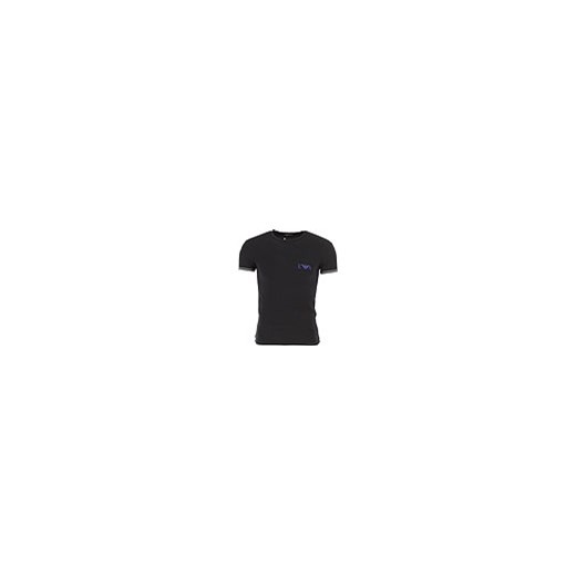Emporio Armani Koszulka dla Mężczyzn, Czarny, Bawełna, 2019, L M S XL  Emporio Armani XL RAFFAELLO NETWORK