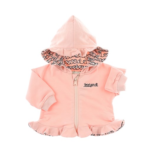 Odzież dla niemowląt różowa Fendi 