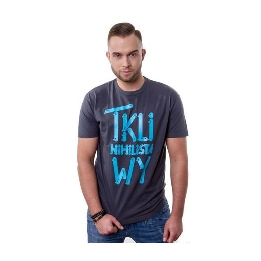 T-shirt męski Piekuo w stylu młodzieżowym 
