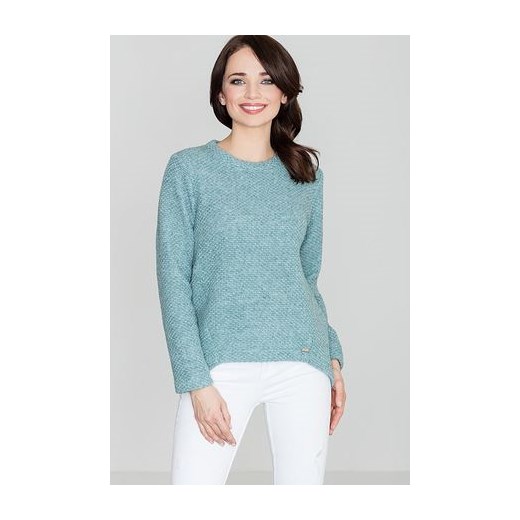 Sweter K409 Niebieski