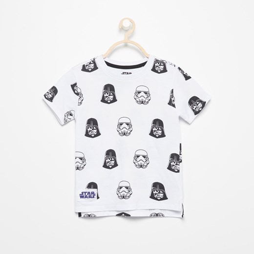 Reserved - T-shirt Star Wars - Biały