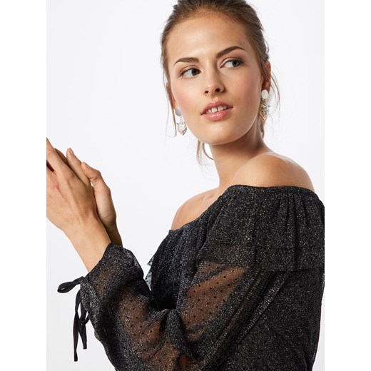 Glamorous bluzka damska z długim rękawem czarna