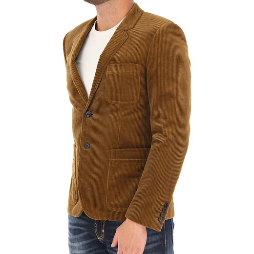 Marynarka męska Yves Saint Laurent casualowa z bawełny