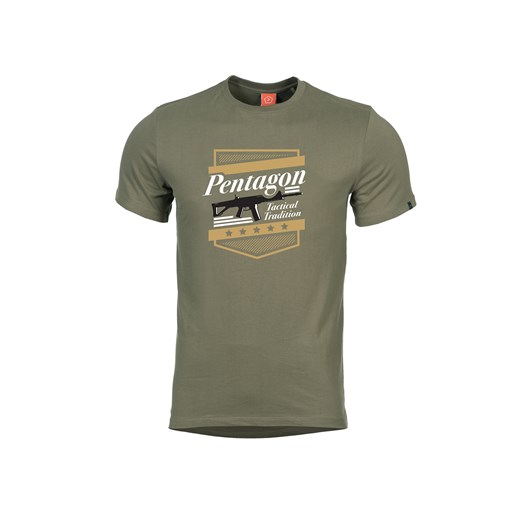 T-shirt męski Pentagon zielony 