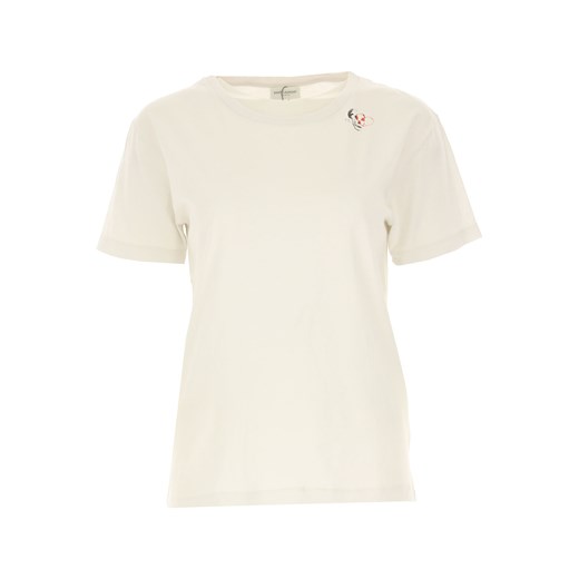 Yves Saint Laurent Koszulka dla Kobiet Na Wyprzedaży, ecru, Bawełna, 2019, 38 40 M