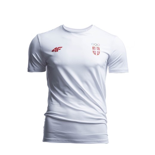 Koszulka funkcyjna męska Serbia Pyeongchang 2018 TSMF700 - biały