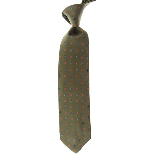 Krawat zielony Marinella 