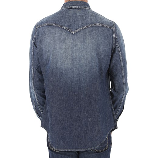 Koszula męska Yves Saint Laurent z długimi rękawami bez wzorów 