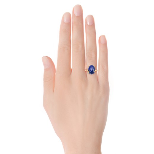Aura - pierścionek z lapisem lazuli YES   YES.pl
