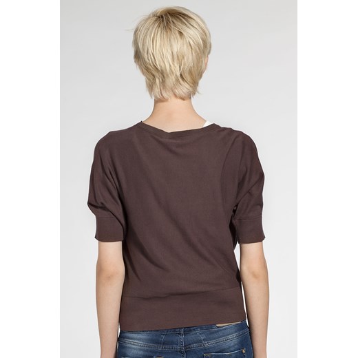 Sweter - Mexx answear-com szary dzianina