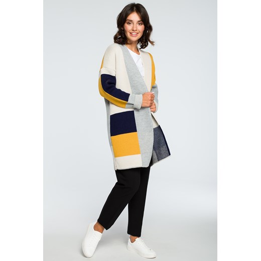 Wielokolorowy sweter damski Be Knitwear