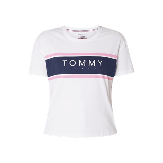 Bluzka damska Tommy Jeans biała 