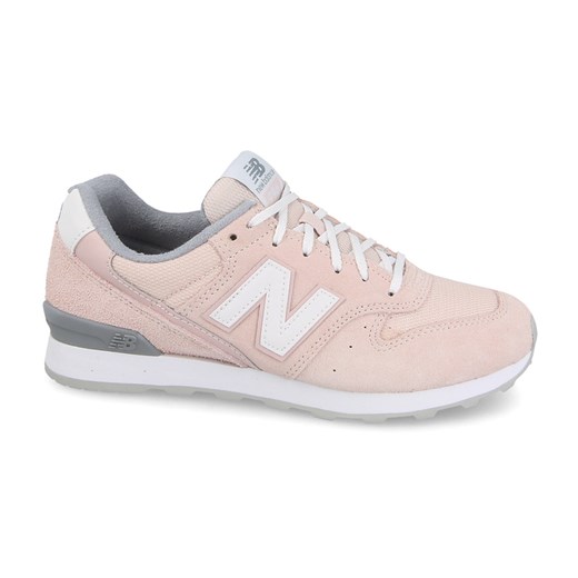 Buty sportowe damskie New Balance płaskie na wiosnę różowe 