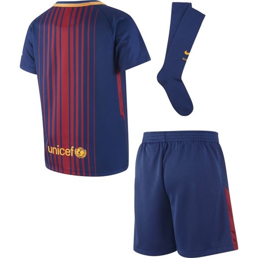 Komplet piłkarski Nike FC Barcelona Junior 847355-456