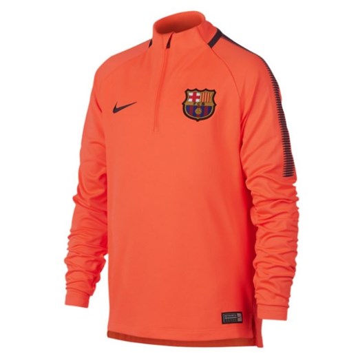 Bluza piłkarska Nike Dry FC Barcelona Squad Top Junior 854404-813