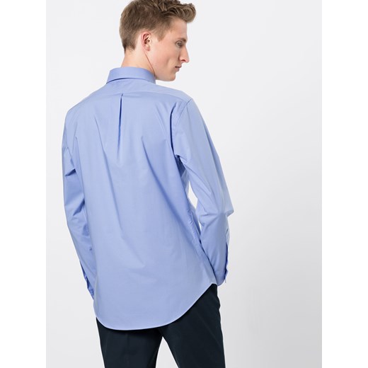 Koszula męska Polo Ralph Lauren z długimi rękawami wiosenna bez wzorów bawełniana 