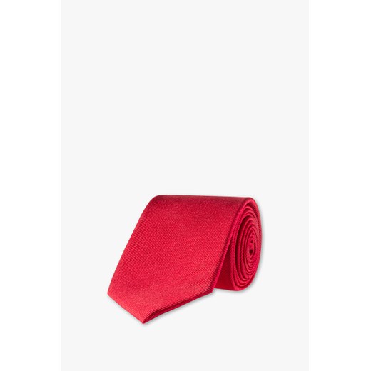 C&A Krawat z jed wabiu, Czerwony, Rozmiar: 1 rozmiar