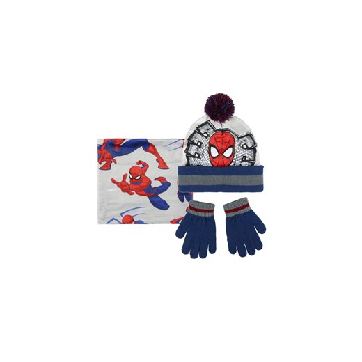 Spiderman czapka, szalik, rękawice1X35BC