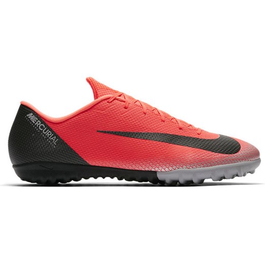 Buty piłkarskie turfy MercurialX Vapor XII Academy CR7 TF Nike (czerwone) Nike  44 1/2 SPORT-SHOP.pl okazja 