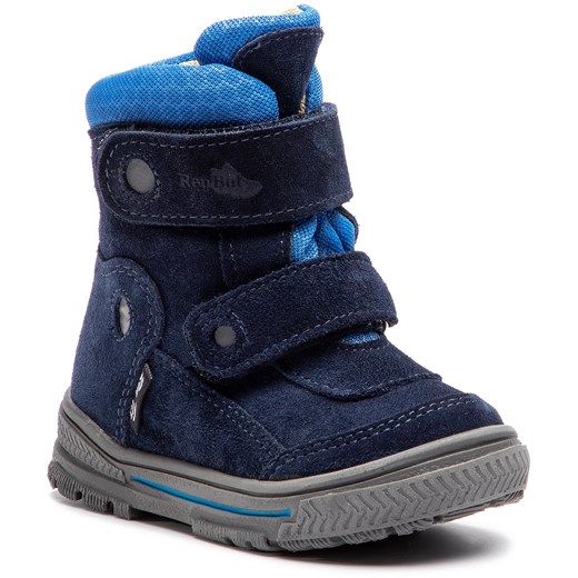 Buty zimowe dziecięce Renbut gładkie na rzepy śniegowce 