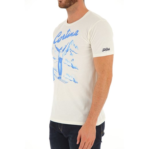 T-shirt męski Mc2 Saint Barthelemy z krótkim rękawem 