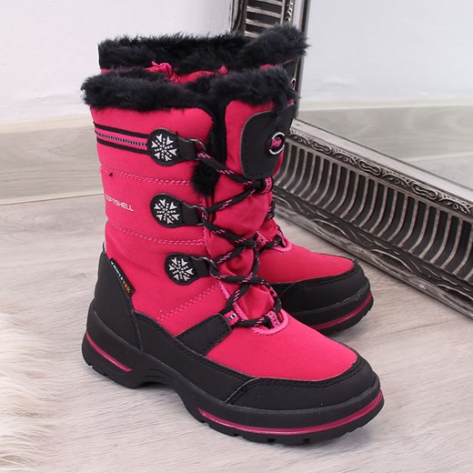 Buty zimowe dziecięce American Club na zimę sznurowane śniegowce 