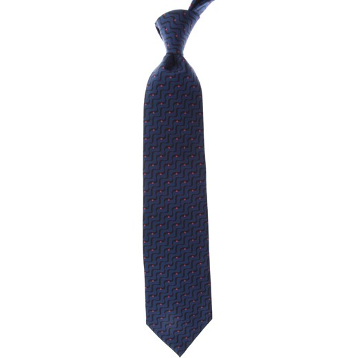 Krawat Marinella niebieski 