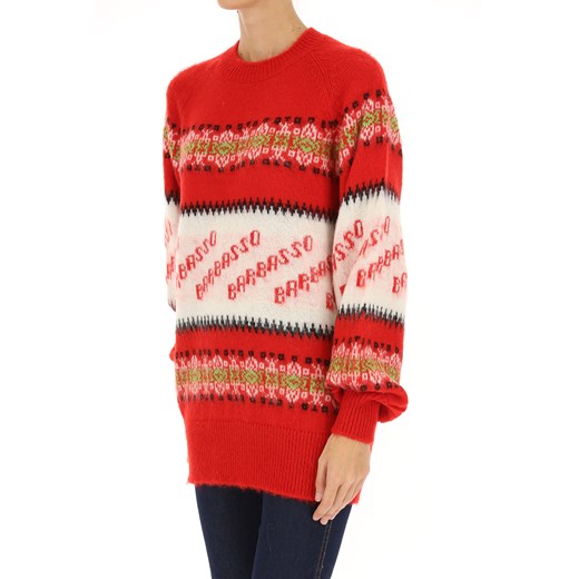 MSGM Sweter dla Kobiet Na Wyprzedaży, czerwony, Akryl, 2019, 38 40