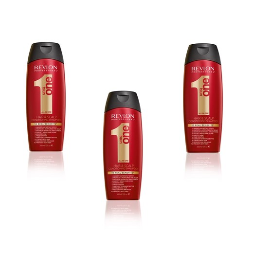 Revlon Zestaw Uniq One - odżywczy szampon do włosów 300ml x3 - Wysyłka w 24H! Revlon   Estyl.pl