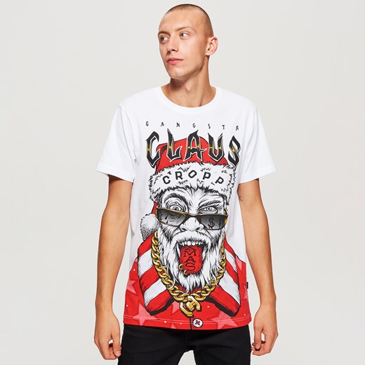 T-shirt męski Cropp wielokolorowy 