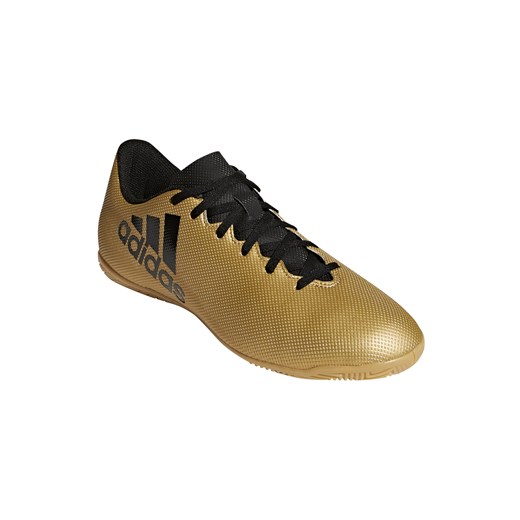 Buty sportowe męskie adidas performance x skórzane złote 