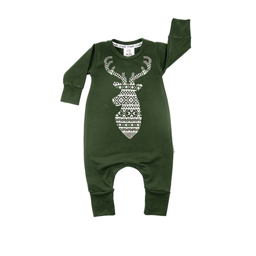 Odzież dla niemowląt zielona 