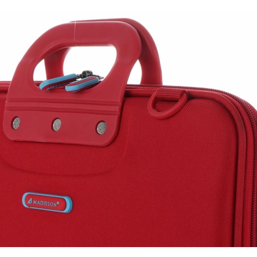 Czerwona torba na laptopa Madisson 