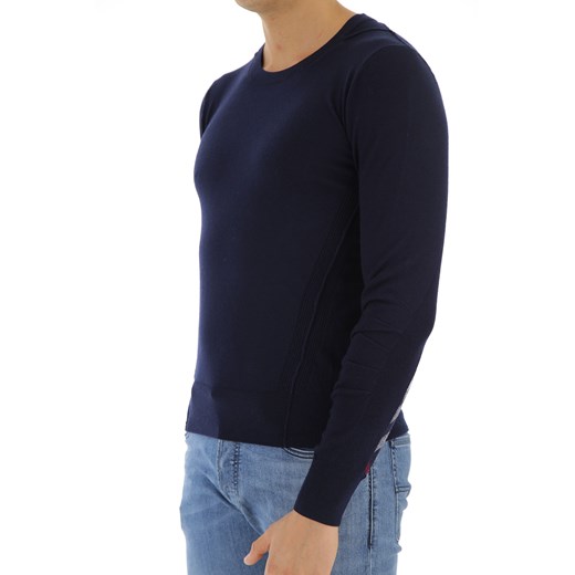 Sweter męski Burberry gładki