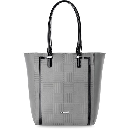 Shopper bag Monnari z tłoczeniem