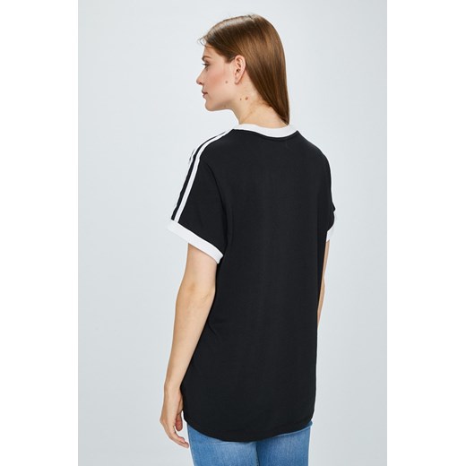 Bluzka damska Adidas Originals czarna z krótkim rękawem