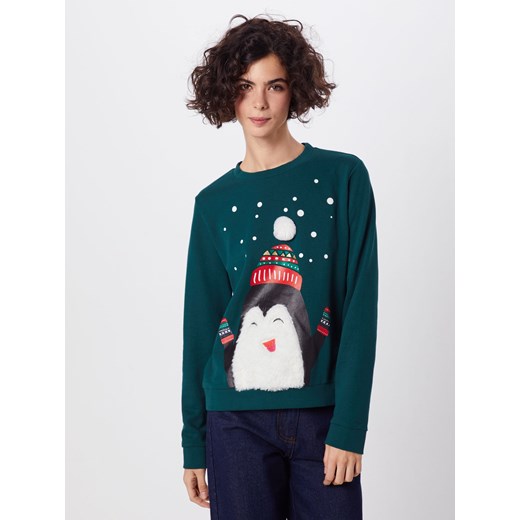 Sweter 'christmas sweatshirt Sweatshirt 1/1'  Tom Tailor Denim S AboutYou