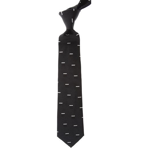 Giorgio Armani krawat czarny 