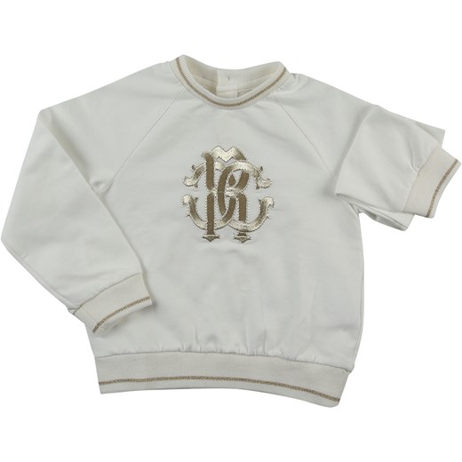 Odzież dla niemowląt Roberto Cavalli z poliamidu dziewczęca szara 