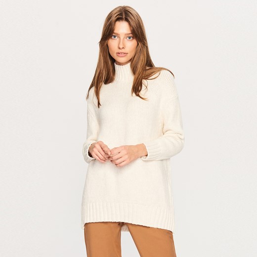 Sweter damski Reserved casual bez wzorów 
