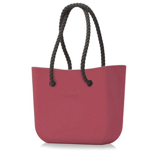 Shopper bag O Bag czerwona bez dodatków 