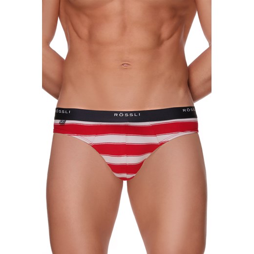 Slipy męskie Rossli Classic Low Rise MSP-054 czerwone