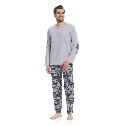 Piżama męska Dn-nightwear PMB.9391 Grey