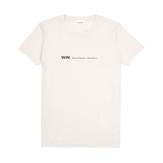 Koszulka Damska Wood Wood Eden T-Shirt Off White (11812500-2434-OW) Wood Wood  L okazja StreetSupply 