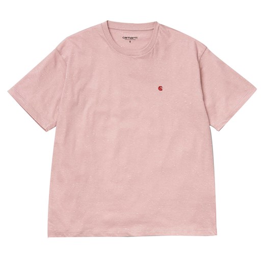 Koszulka Damska Carhartt WIP W' S/S Neps Chase T-Shirt Soft Rose (I023647_841_90) Carhartt Wip  M StreetSupply