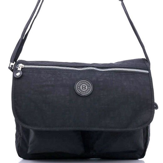 Torba listonoszka materiałowa czarna Bag Street Bag Street uniwersalny Skorzana.com