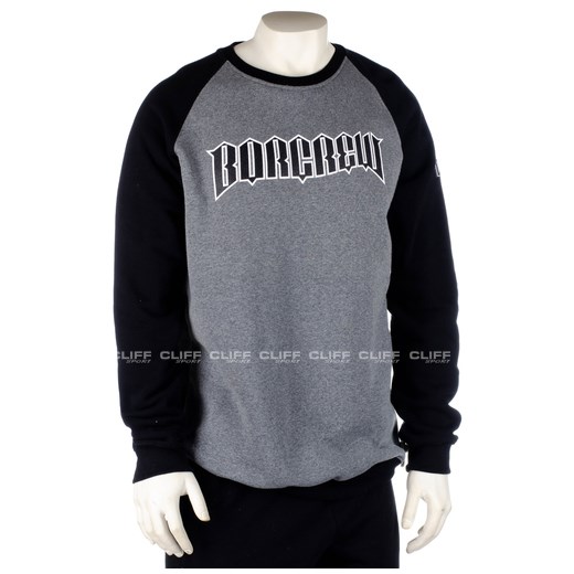 BLUZA BOR BEZ KAPTURA REGLAN BORCREW
