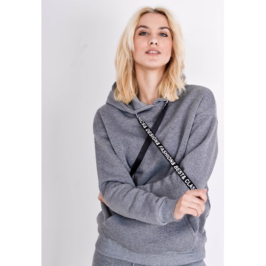 Bluza dresowa z kapturem i sznurkami Zoio XL okazja zoio.pl